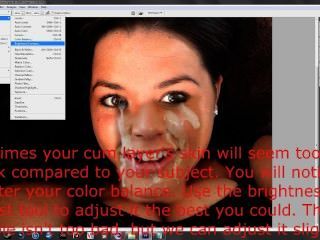 cumshop الأساسية فوتوشوب تعليمي الوجه وهمية [CS3]