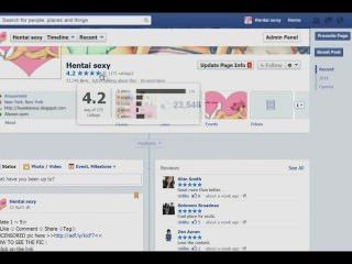 الفيسبوك صفحة المعجبين hentaicomicsexy