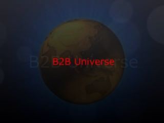 B2B الكون
