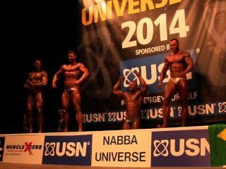 الثيران العضلات NABBA الكون 2014 الرجال 1 الجوائز